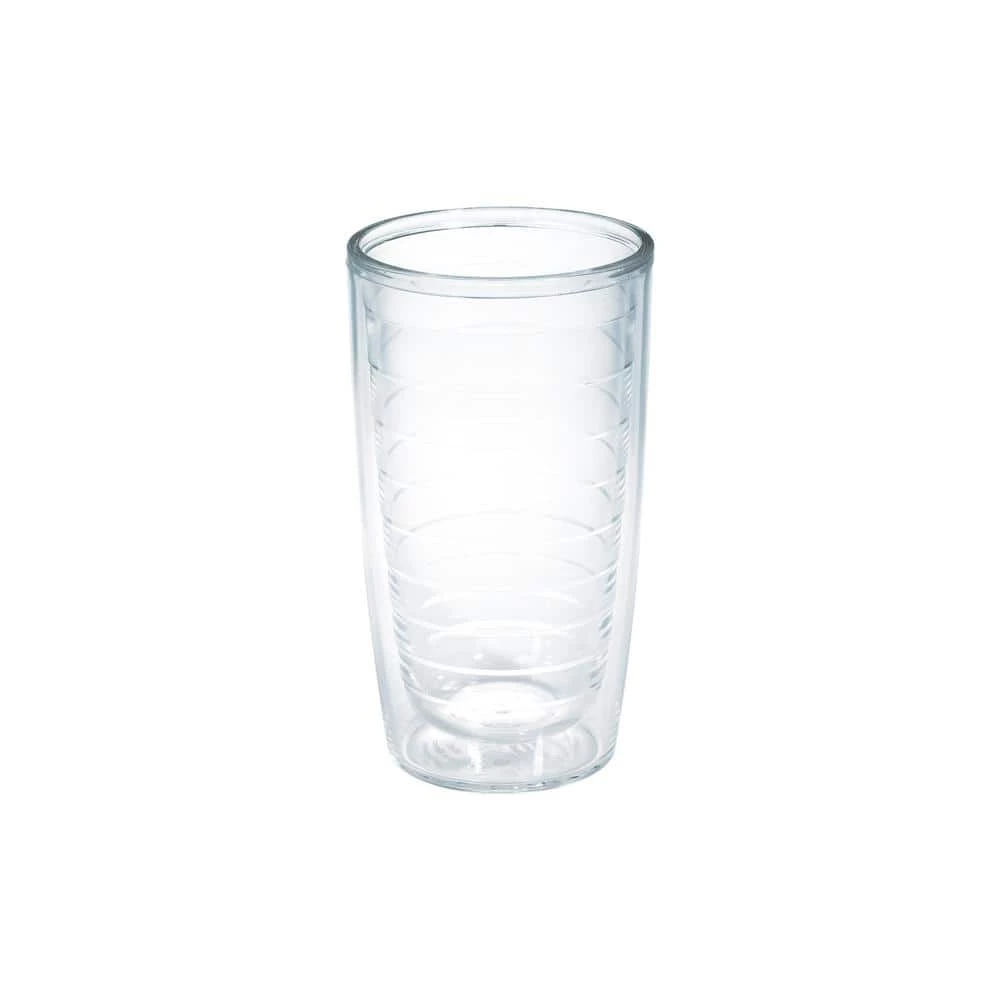 Clear Plastic 16 oz. 4-Pack Double Walled Insulated Tumbler No Lid by Tervis 2 Clear Plastic 16 oz. 4-Pack Double Walled Insulated Tumbler No Lid by Tervis - Image 2
