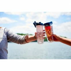 USA Flag 16 oz. Clear Plastic Travel Mugs Double Walled Insulated Tumbler with Travel Lid by Tervis -Kraftware Sales Store clear tervis drinking glasses sets 1350824 31 1000