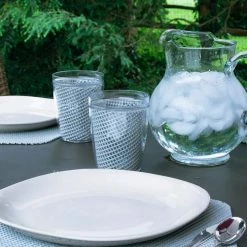 Fishnet 19 in. x 13 in. Ultimate Gray PVC Covered Jute Wedge Placemat (Set of 6) by Kraftware 7 Fishnet 19 in. x 13 in. Ultimate Gray PVC Covered Jute Wedge Placemat (Set of 6) by Kraftware -Kraftware Sales Store grays kraftware placemats 39949 31 1000