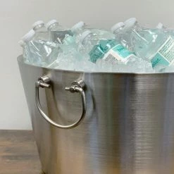 19 in. Insulated Stainless Steel Party Tub by Kraftware 11 19 in. Insulated Stainless Steel Party Tub by Kraftware -Kraftware Sales Store kraftware beverage tubs 71221 31 1000