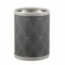 8 qt. Stonehenge Midnight Round Waste Basket by Kraftware