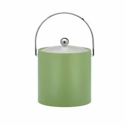 Bartenders Choice Fun Colors Mist Green 3 Qt. Ice Bucket by Kraftware