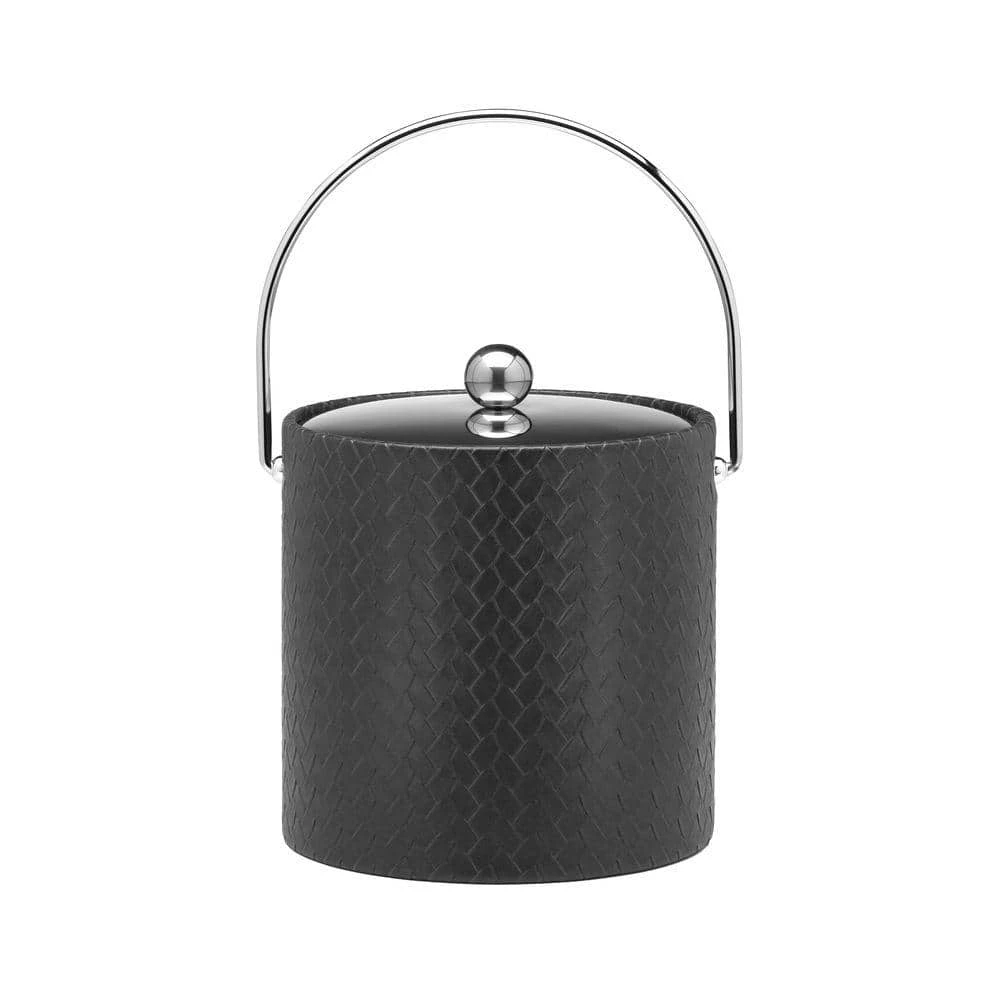 San Remo Eclipse 3 Qt. Ice Bucket with Bale Handle, Metal Lid by Kraftware 1 San Remo Eclipse 3 Qt. Ice Bucket with Bale Handle, Metal Lid by Kraftware