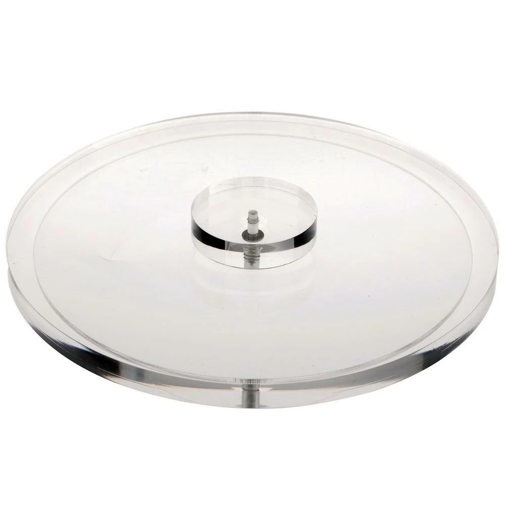 Contempo 3 Qt. White Ice Bucket with Bale Handle and Thick Lucite Lid by Kraftware 2 Contempo 3 Qt. White Ice Bucket with Bale Handle and Thick Lucite Lid by Kraftware - Image 2