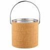 Muse Tuscan Hills 3 Qt. Ice Bucket with Metal Handlebar Lid, Bale Handle by Kraftware