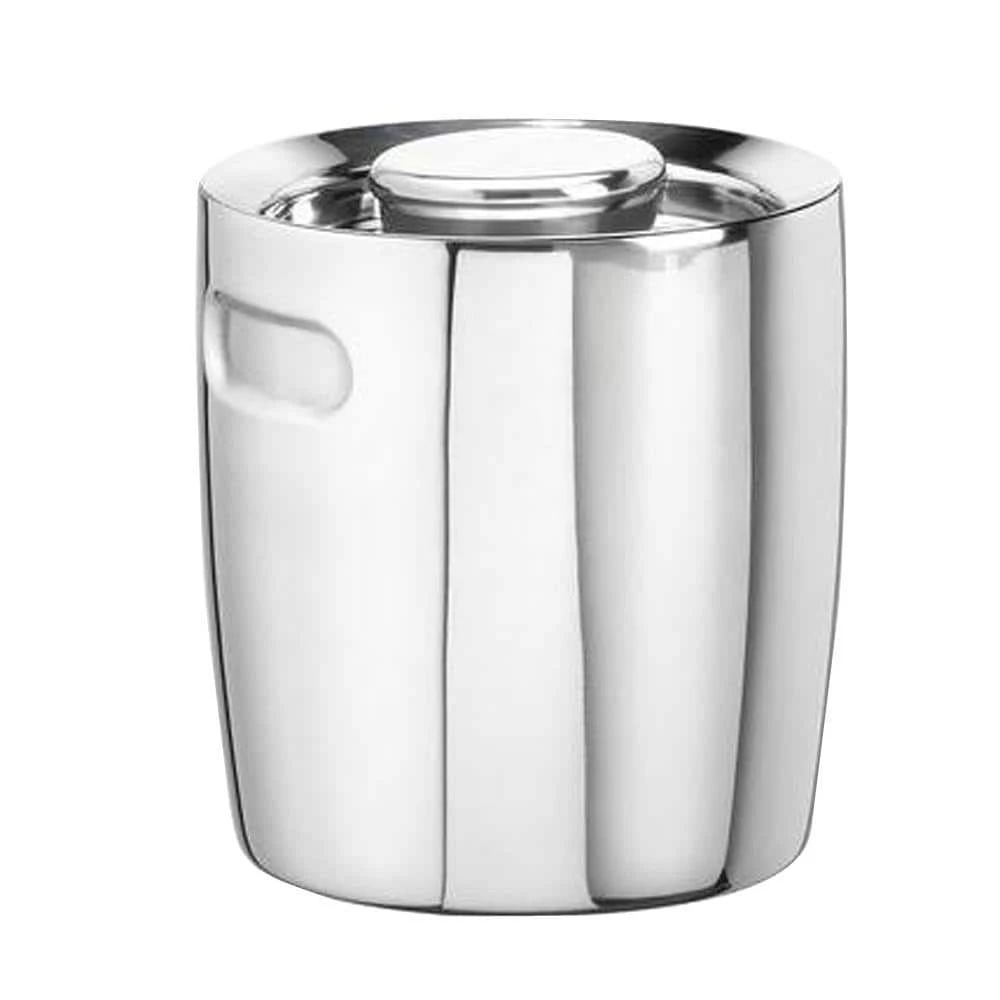 1.5 Qt. No Handle Insulated Ice Bucket in Polished Stainless Steel by Kraftware 1 1.5 Qt. No Handle Insulated Ice Bucket in Polished Stainless Steel by Kraftware