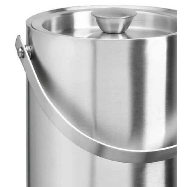 1.5 Qt. Insulated Ice Bucket in Brushed Stainless Steel by Kraftware 2 1.5 Qt. Insulated Ice Bucket in Brushed Stainless Steel by Kraftware - Image 2