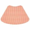 Fishnet 19 in. x 13 in. Burnt Coral PVC Covered Jute Wedge Placemat (Set of 6) by Kraftware