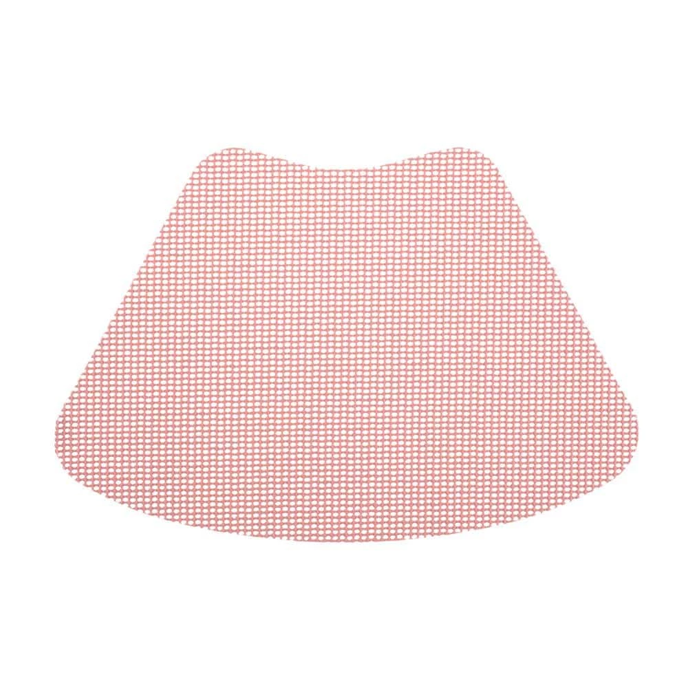 Fishnet 19 in. x 13 in. Orchid PVC Covered Jute Wedge Placemat (Set of 6) by Kraftware 1 Fishnet 19 in. x 13 in. Orchid PVC Covered Jute Wedge Placemat (Set of 6) by Kraftware