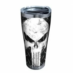 Marvel Punisher 30 oz. Stainless Steel Tumbler with Lid by Tervis