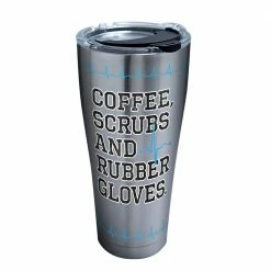 Kraftware Sales Store 20 Coffee Scrubs Nurse Life 30 oz. Stainless Steel Tumbler with Lid by Tervis