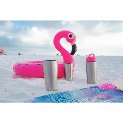Flamingo Pattern 20 oz. Stainless Steel Tumbler with Lid by Tervis -Kraftware Sales Store tervis travel mugs tumblers 1261373 4f 1000