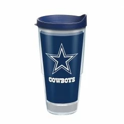 NFL Dallas Cowboys Touchdown 24 oz. Double Walled Insulated Tumbler with Lid by Tervis