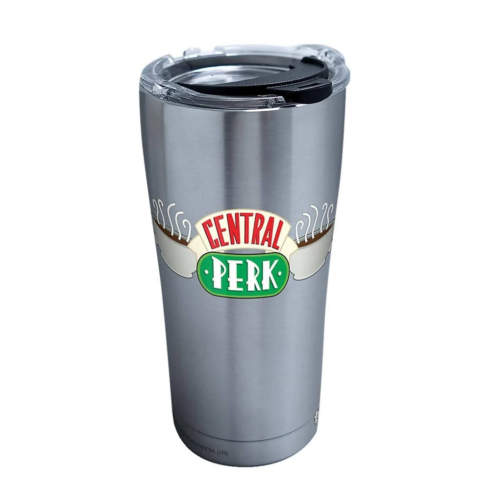 WB Friends Central Perk 20 oz. Stainless Steel Tumbler with Lid by Tervis 1 WB Friends Central Perk 20 oz. Stainless Steel Tumbler with Lid by Tervis