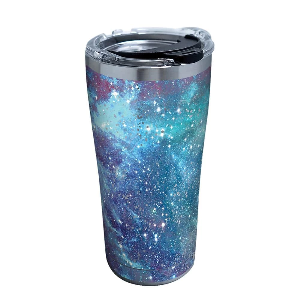 Purple Galaxy 20 oz. Stainless Steel Tumbler with Lid by Tervis 1 Purple Galaxy 20 oz. Stainless Steel Tumbler with Lid by Tervis