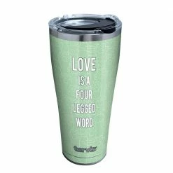 Love 4-Legged Word 30 oz. Stainless Steel Tumbler with Lid by Tervis