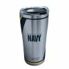 Navy Forever Proud 20 oz. Stainless Steel Travel Mugs Tumbler with Lid by Tervis
