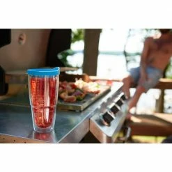 LFLM SW Mandalorian Carrier 24 oz. Clear Plastic Travel Mugs Double Walled Insulated Tumbler with Travel Lid by Tervis -Kraftware Sales Store tervis travel mugs tumblers 1355817 4f 1000