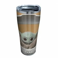 LFLM SW Mandalorian Stare 30 oz. Stainless Steel Travel Mugs Tumbler with Lid by Tervis