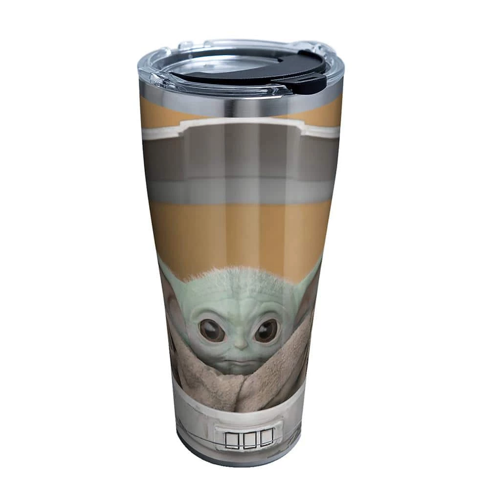 LFLM SW Mandalorian Stare 30 oz. Stainless Steel Travel Mugs Tumbler with Lid by Tervis 1 LFLM SW Mandalorian Stare 30 oz. Stainless Steel Travel Mugs Tumbler with Lid by Tervis