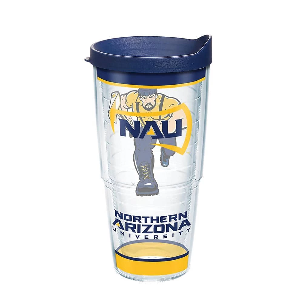 Cl Northern Az Univ Trad 24 oz. Double Walled Insulated Tumbler with Travel Lid by Tervis 1 Cl Northern Az Univ Trad 24 oz. Double Walled Insulated Tumbler with Travel Lid by Tervis