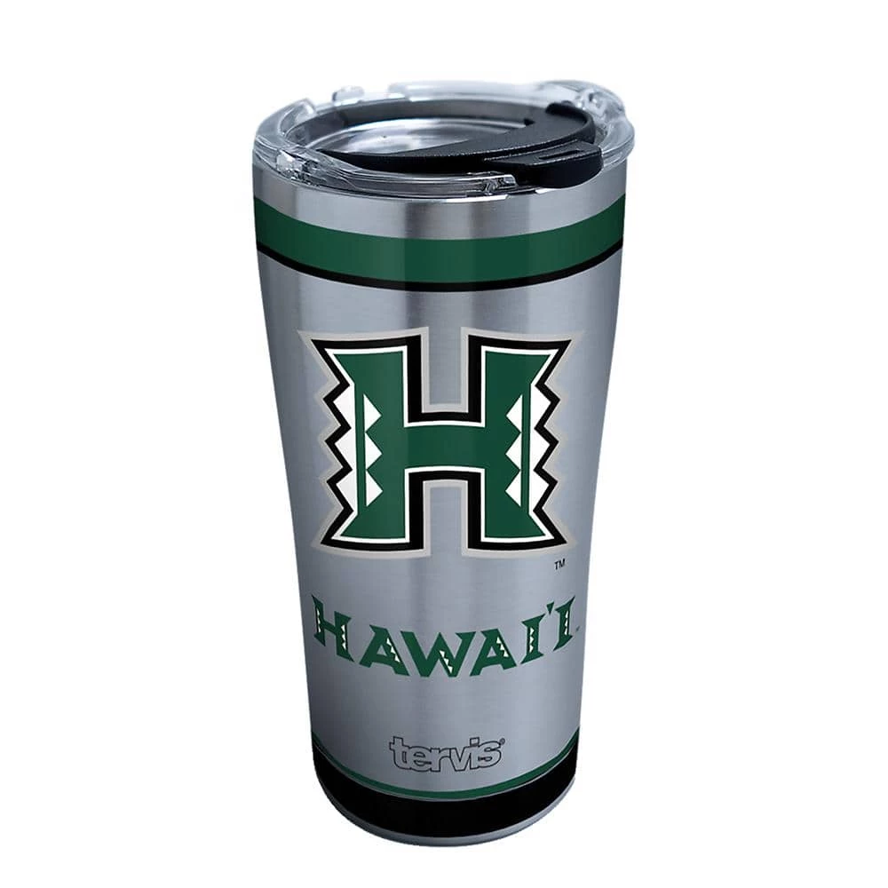 Cl Unv Of Hi Tradition 20 oz. Stainless Steel Tumbler with Lid by Tervis 1 Cl Unv Of Hi Tradition 20 oz. Stainless Steel Tumbler with Lid by Tervis