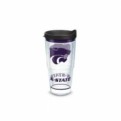 CL Kansas State UNV TRADITION 24 oz. Double Walled Insulated Tumbler with Travel Lid by Tervis