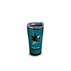 NHL San Jose Sharks Shootout 20 oz. Stainless Steel Tumbler with Lid by Tervis