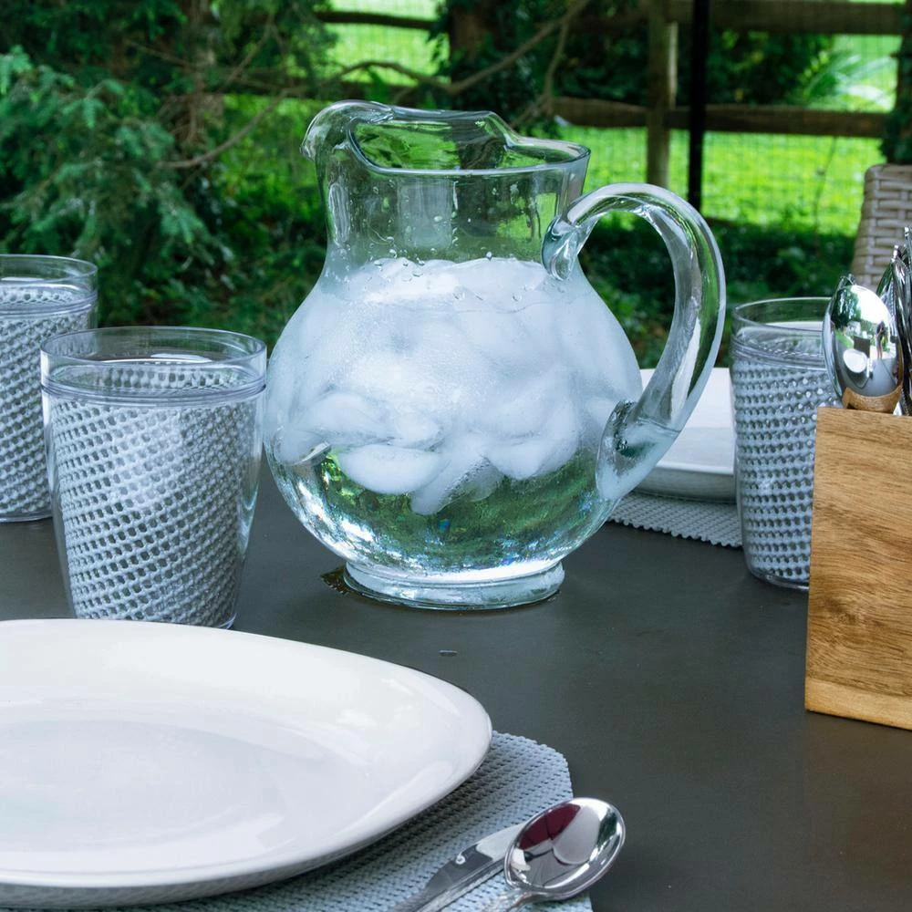 Fishnet 14 oz. Ultimate Gray Doublewall Insulated Drinkware (Set of 4) by Kraftware 3 Fishnet 14 oz. Ultimate Gray Doublewall Insulated Drinkware (Set of 4) by Kraftware - Image 3