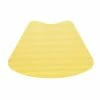 Fishnet 19 in. x 13 in. Yellow PVC Covered Jute Wedge Placemat (Set of 6) by Kraftware